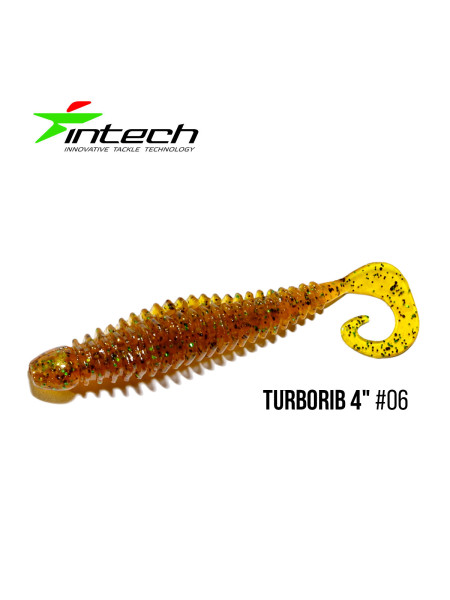 Приманка Intech Turborib 4"(5 шт) (#06)