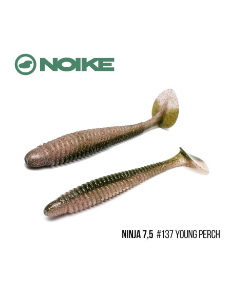 Приманка Noike NINJA 7,5" (2шт) (#137 Young perch )