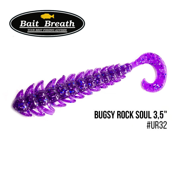 Приманка Bait Breath BUGSY 3,5" Rock Soul (10 шт.) (Milk)