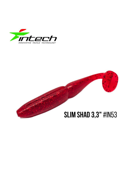 ".Приманка Intech Slim Shad 3,3"(7 шт) (IN53)