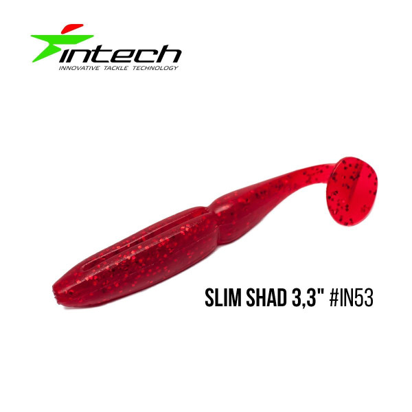 ".Приманка Intech Slim Shad 3,3"(7 шт) (IN53)