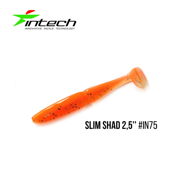 Приманка Intech Slim Shad 2,5"(12 шт) (IN75)