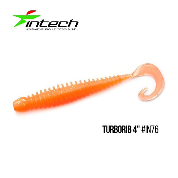 Приманка Intech Turborib 4"(5 шт) (IN76)