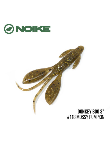 Приманка Noike Donkey Boo 3" (7шт) (#118 Mossy Pumpkin)