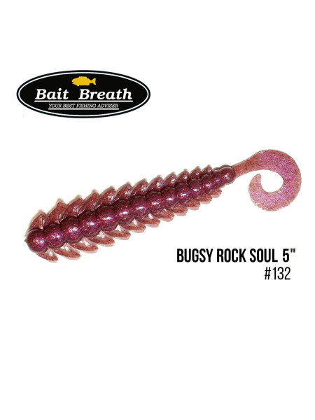 Приманка Bait Breath BUGSY 5" Rock Soul (8 шт.) (132 Bug Color)