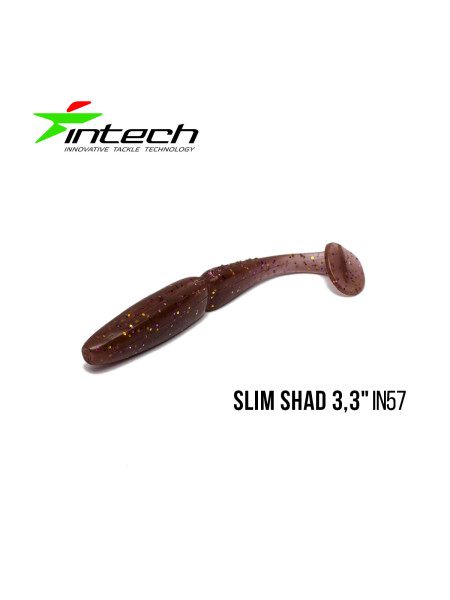 Приманка Intech Slim Shad 3,3"(7 шт) (IN57)