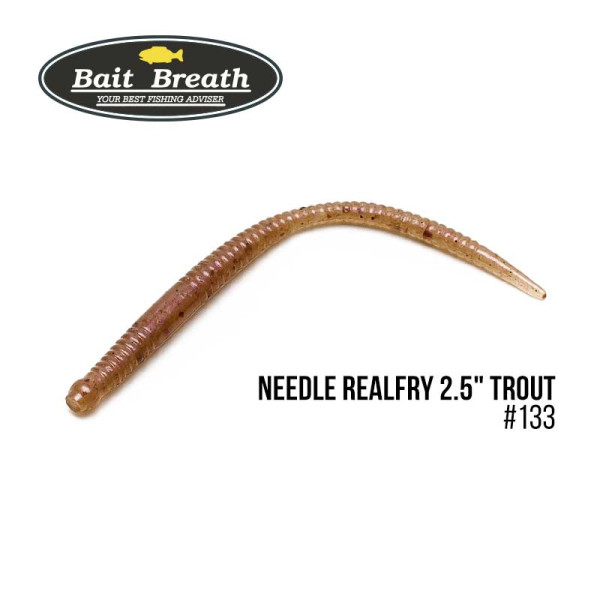 ".Приманка Bait Breath Needle RealFry 2,5" Trout (12шт.) (133 Purple winnie)