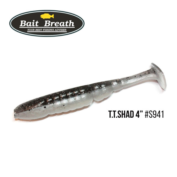 Приманка Bait Breath T.T.Shad 4" (6 шт) (941 BYS magic shad)