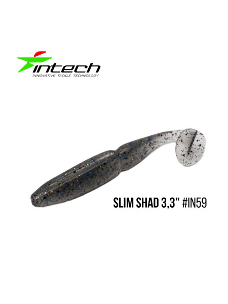 Приманка Intech Slim Shad 4 "(5 шт) (IN59)