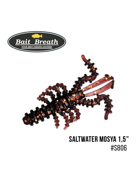".Приманка Bait Breath Saltwater Mosya 1,5" (14 шт.) (S806 　ISHIGANI)