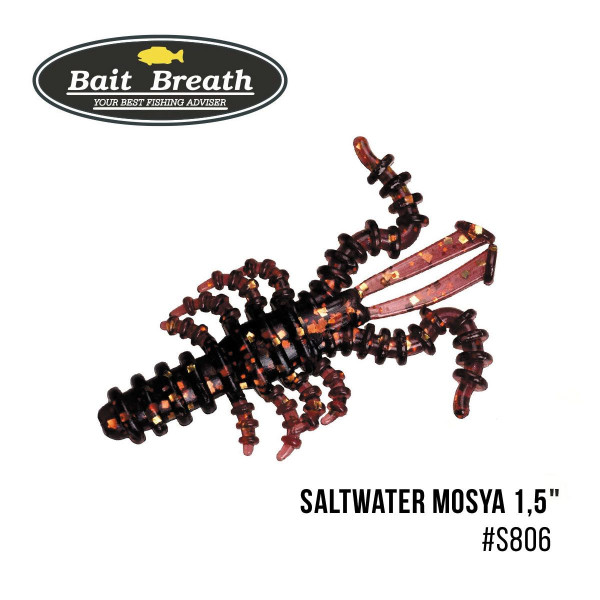".Приманка Bait Breath Saltwater Mosya 1,5" (14 шт.) (S806 　ISHIGANI)