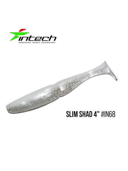 Приманка Intech Slim Shad 4 "(5 шт) (IN68)