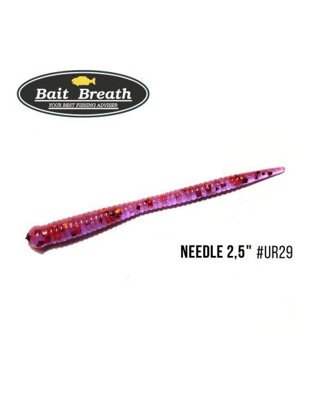 ".Приманка Bait Breath Needle 2,5" (12шт.) (Ur29 Chameleon／Red・seed)