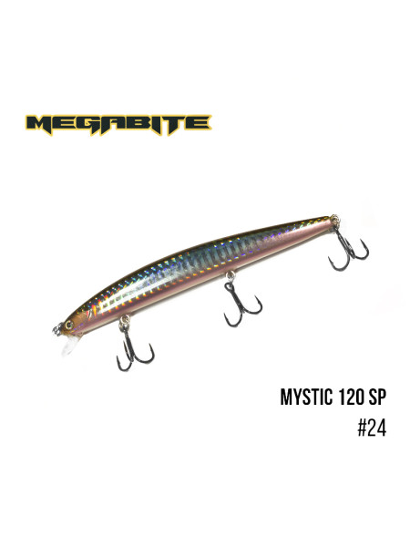 Воблер Megabite Mystic 120 SP (120 мм, 14,8 гр, 0,5 m) (24)