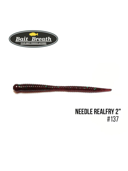 ".Приманка Bait Breath Needle RealFry 2" (15шт.) (137 　Junebug)