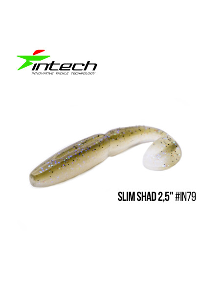 Приманка Intech Slim Shad 2,5"(12 шт) (IN79)