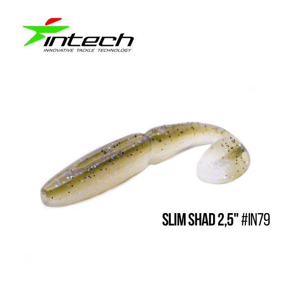 Приманка Intech Slim Shad 2,5"(12 шт) (IN79)