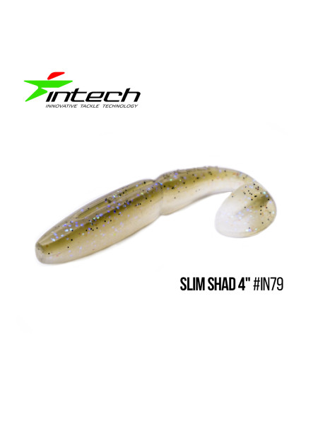 Приманка Intech Slim Shad 4 "(5 шт) (IN79)