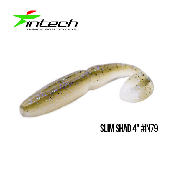Приманка Intech Slim Shad 4 "(5 шт) (IN79)