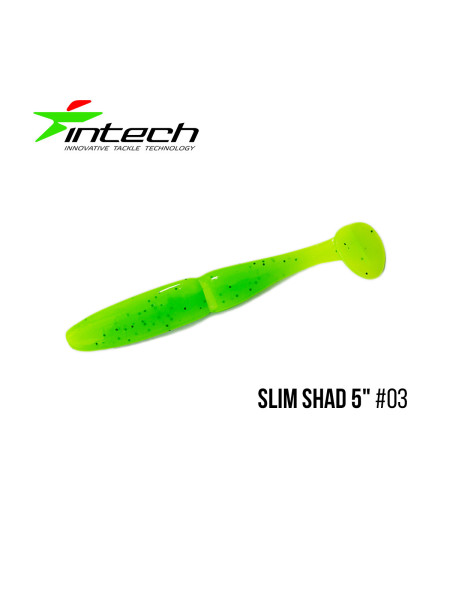 Приманка Intech Slim Shad 5" (5 шт) (#03)