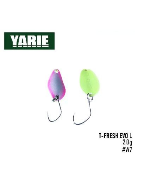 ".Блесна Yarie T-Fresh EVO №710 25mm 2g (W7)