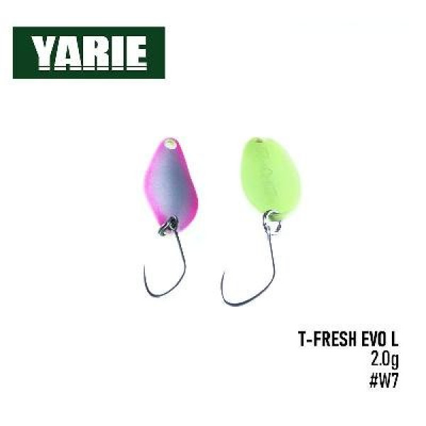 ".Блесна Yarie T-Fresh EVO №710 25mm 2g (W7)