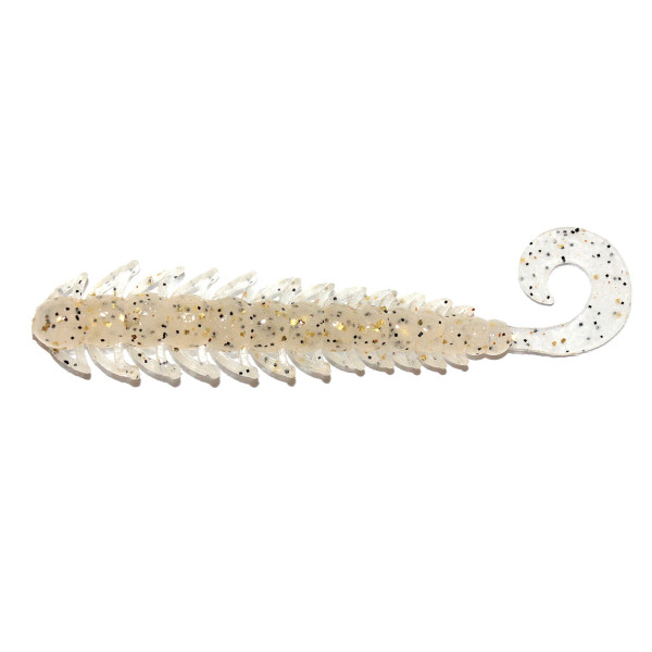 Приманка Bait Breath BUGSY 5"(6шт.) (143 Clear/Black・Gold Flake)