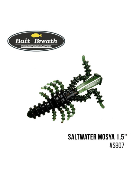 Приманка Bait Breath Saltwater Mosya 2" (10 шт.) (S807 KONBU)