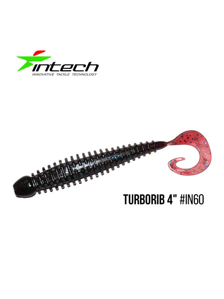 Приманка Intech Turborib 4"(5 шт) (IN60)