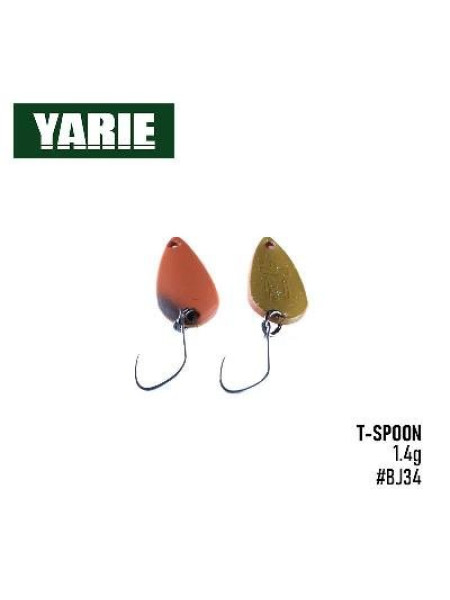 ".Блесна Yarie T-Spoon №706 21mm 1,4g (BJ-34)