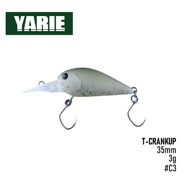 ".Воблер Yarie T-Crankup №675 35F (35mm, 3g) (C3)