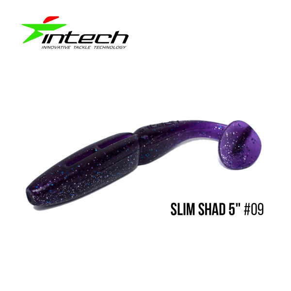 Приманка Intech Slim Shad 5" (5 шт) (#09)