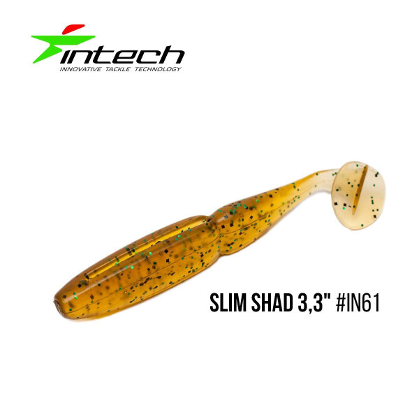 ".Приманка Intech Slim Shad 3,3"(7 шт) (IN61)