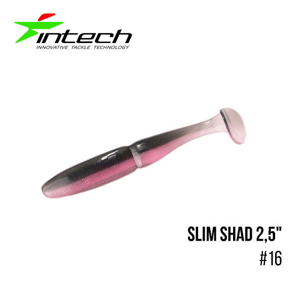 Приманка Intech Slim Shad 2,5"(12 шт) (#16)