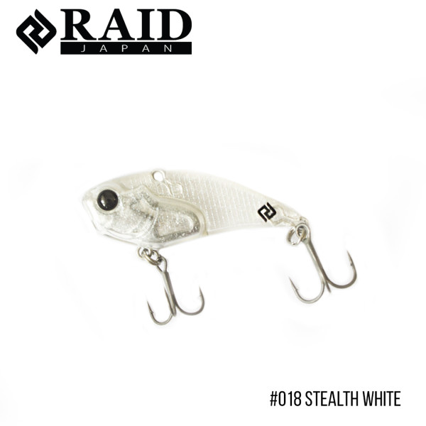 Воблер Raid Level Vib Boost (38mm, 7g) (018 Stealth White)