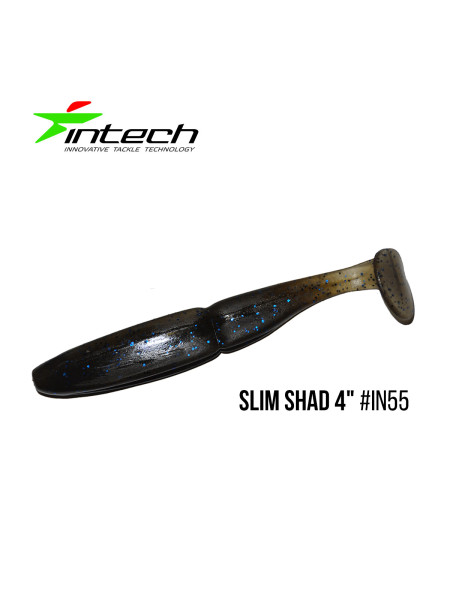Приманка Intech Slim Shad 4 "(5 шт) (IN55)