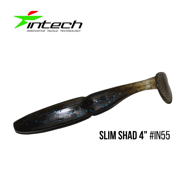 Приманка Intech Slim Shad 4 "(5 шт) (IN55)