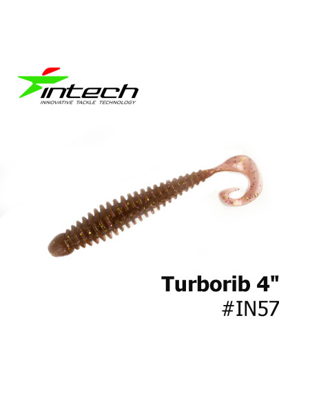 Приманка Intech Turborib 4"(5 шт) (IN57)
