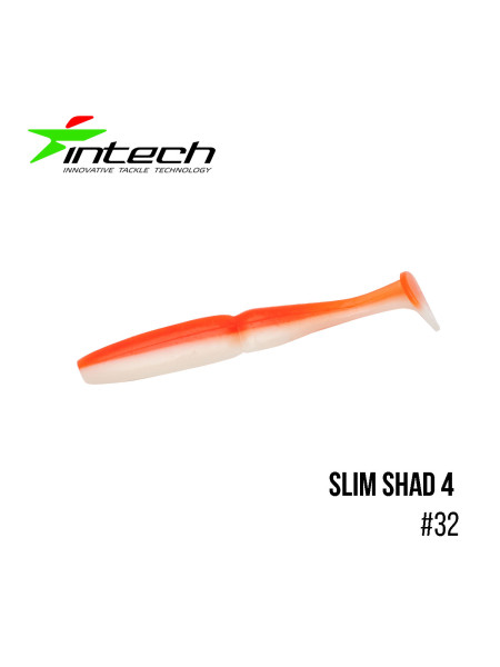 Приманка Intech Slim Shad 4 "(5 шт) (#32)