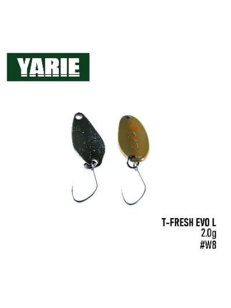 ".Блесна Yarie T-Fresh EVO №710 25mm 2g (W8)