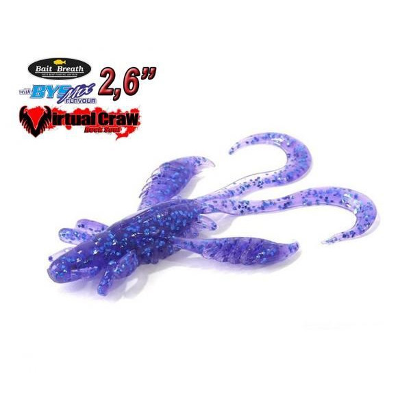 ".Приманка Bait Breath Virtual Craw 2,6'' (9шт.) (S845)