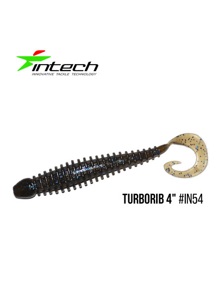 Приманка Intech Turborib 4"(5 шт) (IN54)