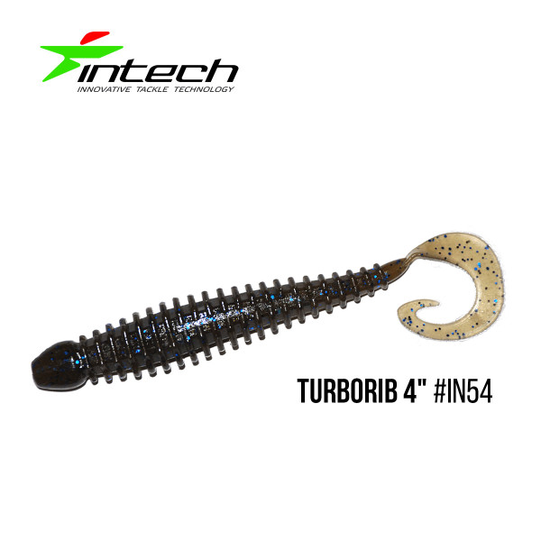 Приманка Intech Turborib 4"(5 шт) (IN54)