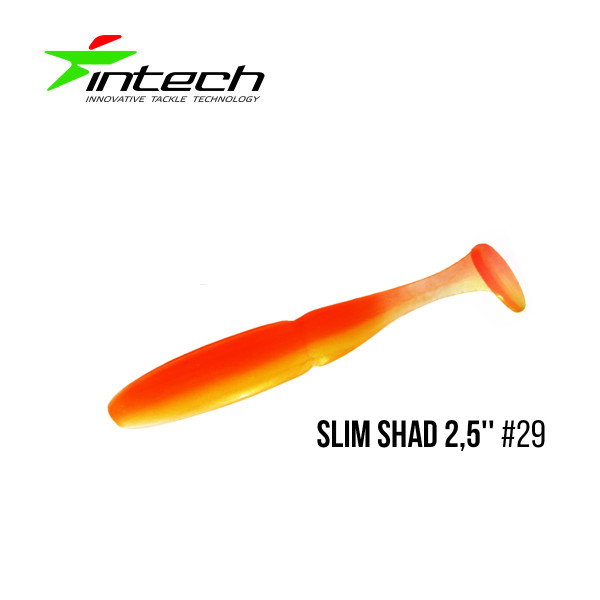 Приманка Intech Slim Shad 2,5"(12 шт) (#29)