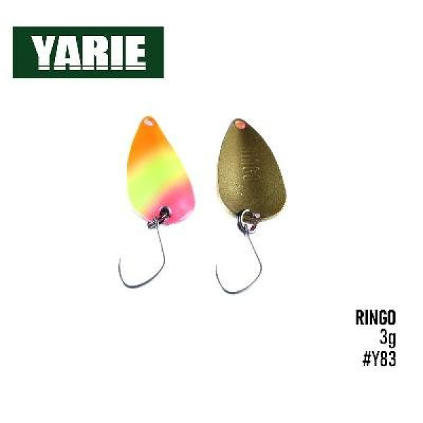".Блесна Yarie Ringo №704 30mm 3g (Y83)