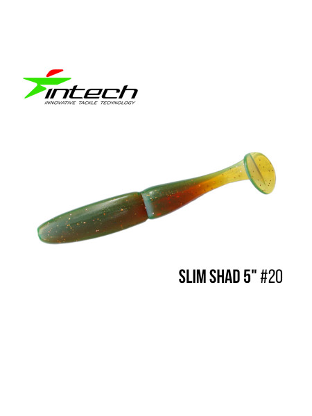Приманка Intech Slim Shad 5" (5 шт) (#20)