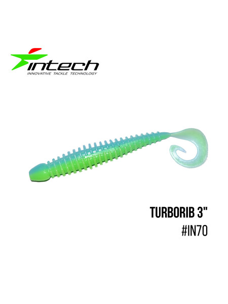 Приманка Intech Turborib 3"(7 шт) (IN70)
