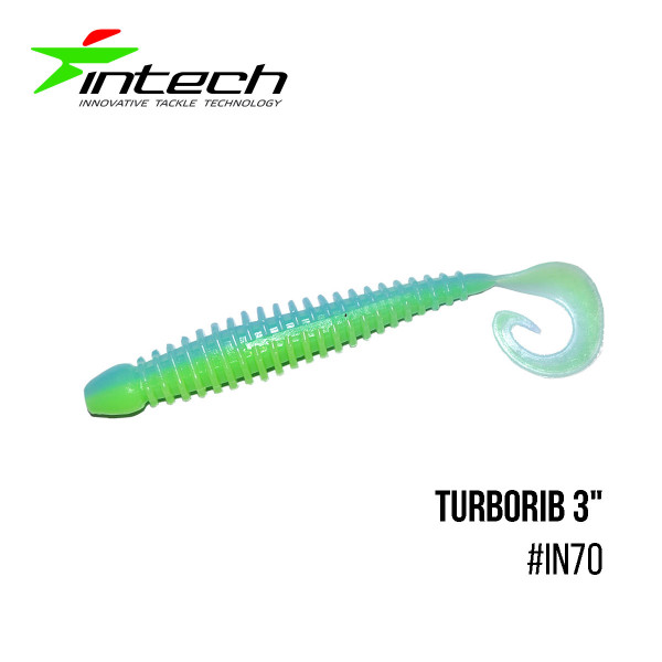 Приманка Intech Turborib 3"(7 шт) (IN70)