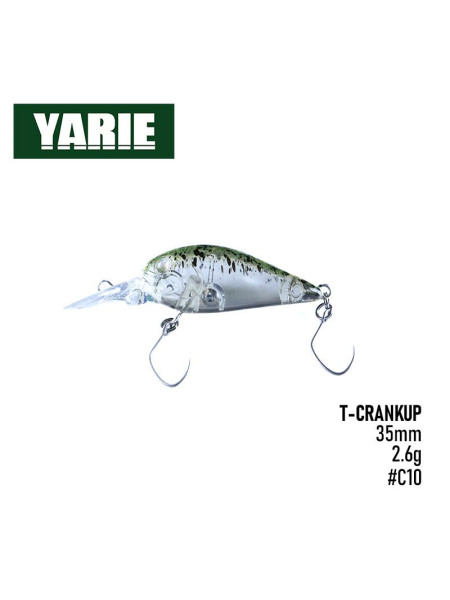 ".Воблер Yarie T-Crankup №675 35LF (35mm, 2.6g) (C10)