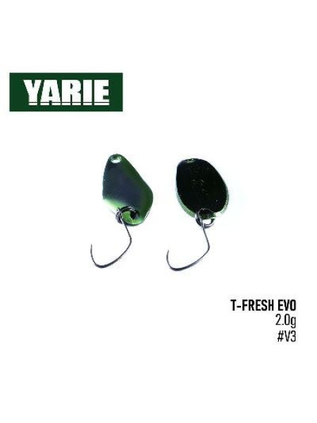 ".Блесна Yarie T-Fresh EVO №710 25mm 2g (V3)